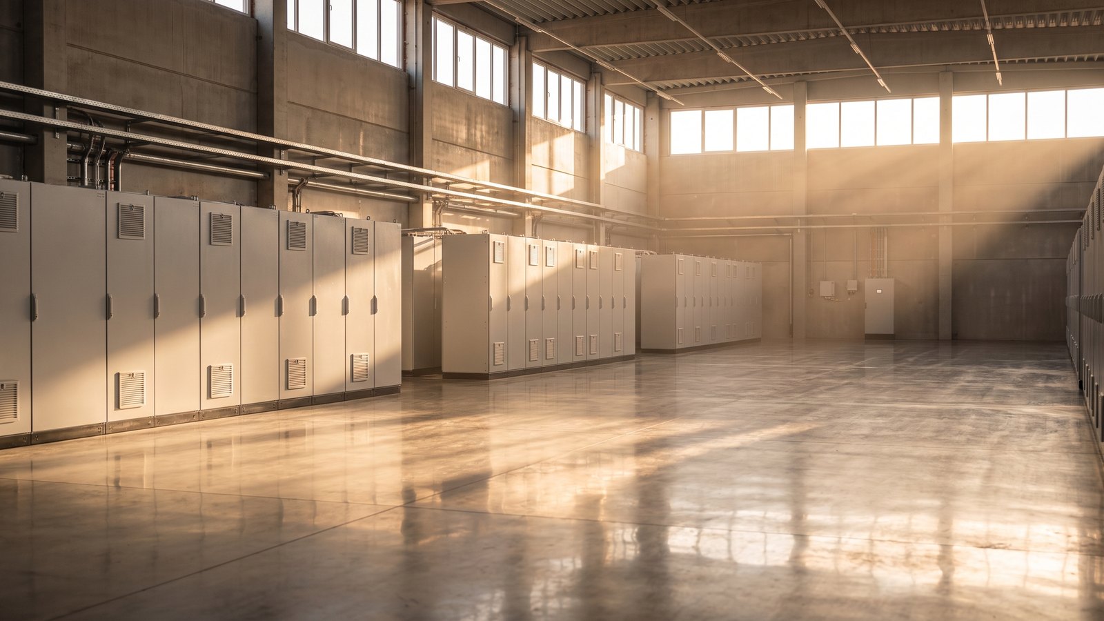 Battery hall